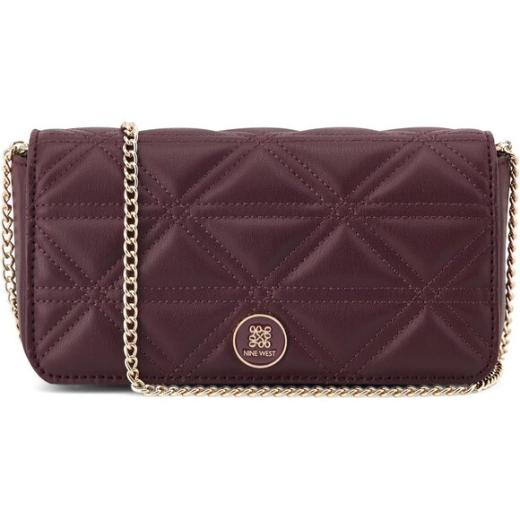 Harland Women's Phone Case Crossbody Clutch Cotton Blend with Chain Strap - Picture 1 of 2